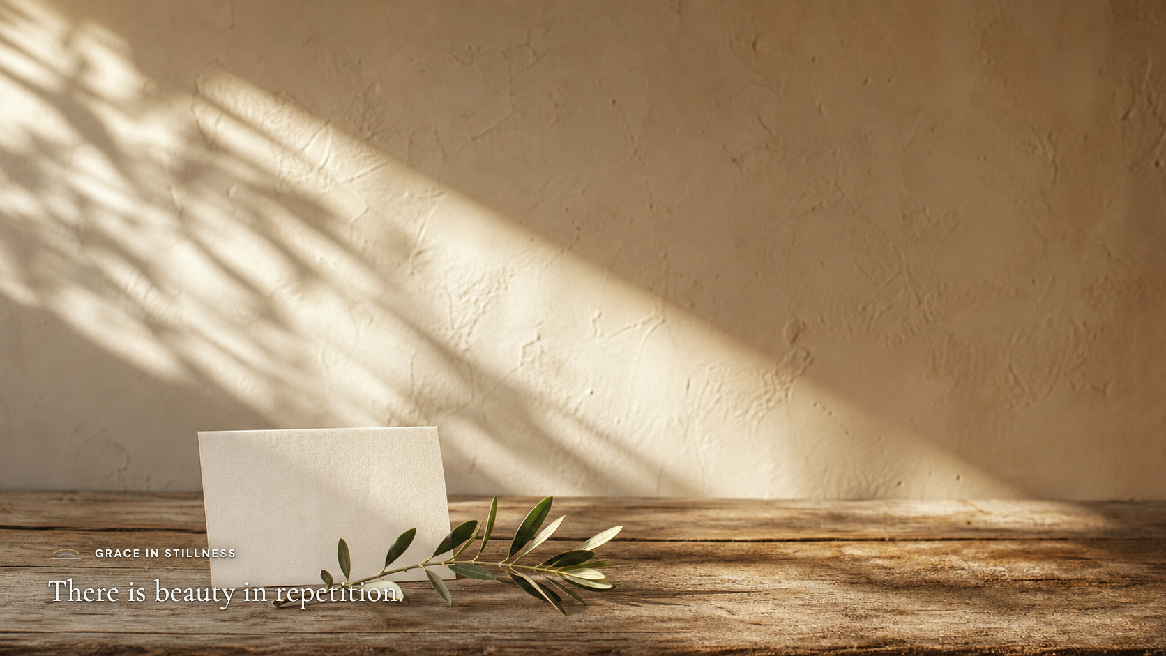 There is beauty in repetition. · Desktop